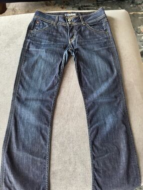 Hudson Jeans Women's Dark Blue Boot Cut Jeans (low rise slight flare)
